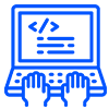 Ícono de Desarrollo de la página web
